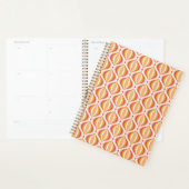 70s nostalgia planner groovy optical pattern プランナー手帳 (ディスプレー)