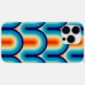 70s Rainbow Curves Case-Mate iPhoneケース (裏面 (横))