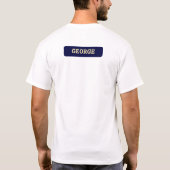 70s Rainbow Curves Tシャツ (裏面)