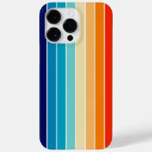 70s Rainbow Stripes Case-Mate iPhoneケース (裏面)