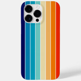 70s Rainbow Stripes Case-Mate iPhone 14 Pro Maxケース