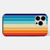 70s Rainbow Stripes iPhoneケース (裏面横)