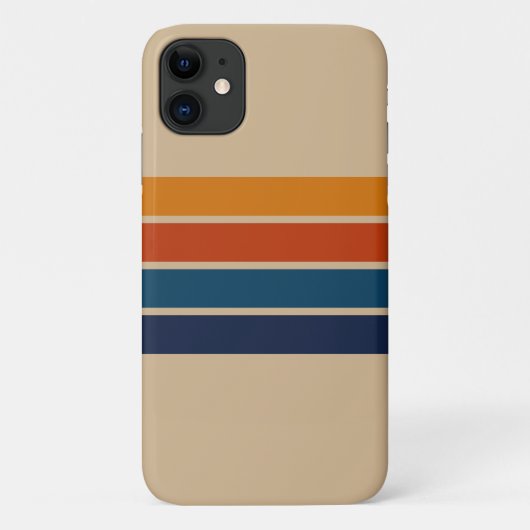 70s Retro iPhone 11 Case Case-Mate iPhoneケース (裏面)