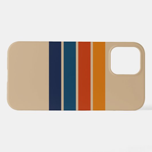 70s Retro iPhone 12 Case iPhoneケース (裏面横)