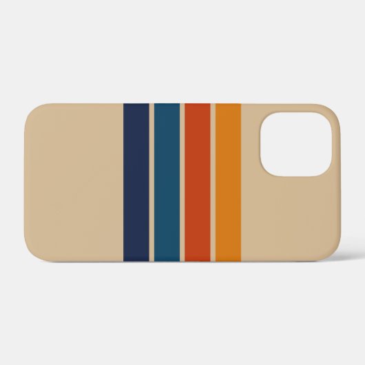 70s Retro iPhone 12 Mini Case Case-Mate iPhoneケース (裏面 (横))