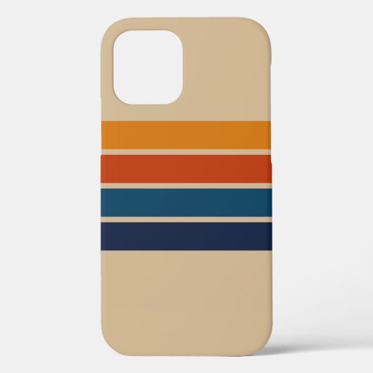70s Retro iPhone 12 Pro Case Case-Mate iPhoneケース (裏面)