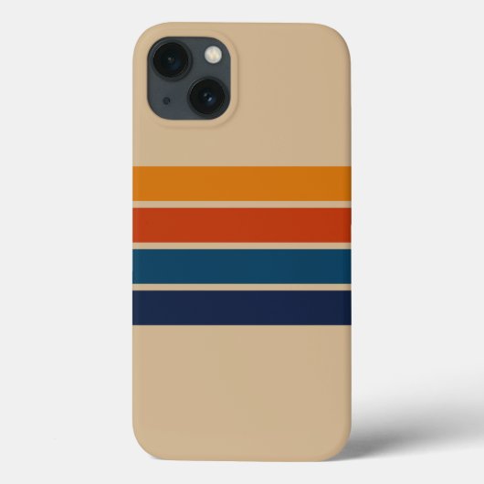 70s Retro iPhone 13 Case Case-Mate iPhoneケース (裏面)