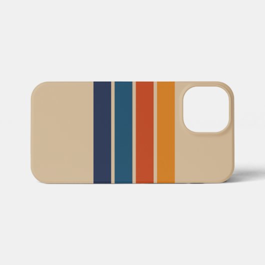 70s Retro iPhone 13 Mini Case iPhoneケース (裏面横)