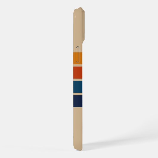 70s Retro iPhone 15 Plus Case iPhoneケース (右側面)