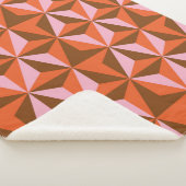70s retro vintage pattern background シェルパブランケット (3/4)