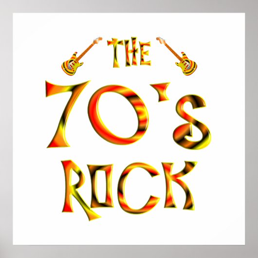 70's Rock ポスター (正面)