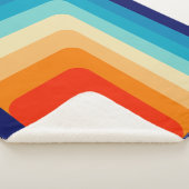 70s Square Rainbow シェルパブランケット (3/4)