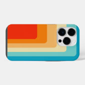 70s Square Rainbow iPhoneケース (裏面横)
