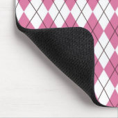 70s Tartan-Pattern Pinky マウスパッド (コーナー)