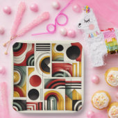 70s Urban Flow ペーパープレート (パーティー)