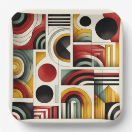 70s Urban Flow ペーパープレート