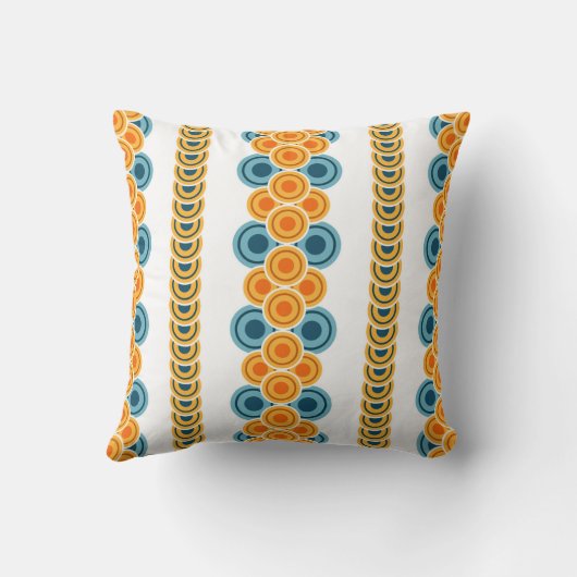 70's years circle rows クッション (裏面)