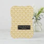 70thバースデーパーティーグラムガツビー素晴らしスタイル 招待状 (スタンド正面)