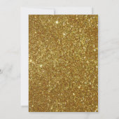 70thバースデーパーティーシャンパングラスストリーマー 招待状 (裏面)