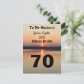 70th夫誕生日あなたの光が日没を照らす (スタンド正面)