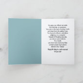 70th誕生日オールドレディおもしろい カード (内部)