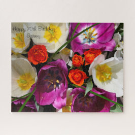 70th誕生日グラニー ジグソーパズル