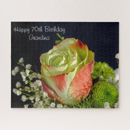 70th誕生日グラニー ジグソーパズル (横)