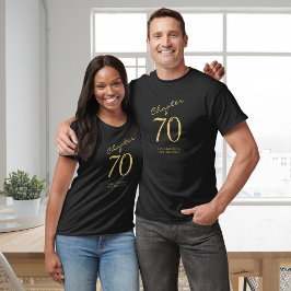 70th誕生日パーティー tシャツ