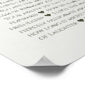 70th 60th 50th誕生日を愛する80の理由 ポスター (角)