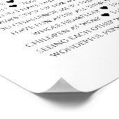 70th 60th 50th誕生日を愛する80の理由 ポスター (角)