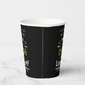 70th Birthday 1956 Legendary Retro 紙コップ (右)