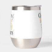 70th Birthday Cheers Beers Party Favor (左面)