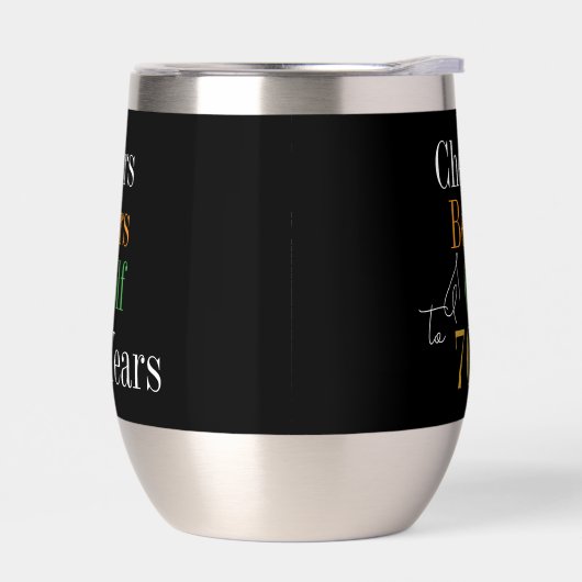 70th Birthday Golf Cheers Beers (左面)