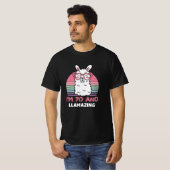 70th Birthday Llamazing Llama 70 Year Old Birthday Tシャツ (正面フル)