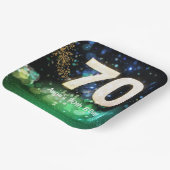 70th Birthday Party  ペーパープレート (傾斜あり)