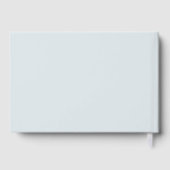 70th Birthday Photo Collage Milestone Guestbook ゲストブック (裏面)