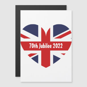 70th Jubilee 2022英国国旗の磁気カード