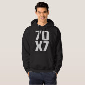 70X7 God s Eternal Forgiveness Christian Matthew 1 パーカ (正面フル)