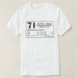 71コーヒーハウス – ヨークビル Tシャツ