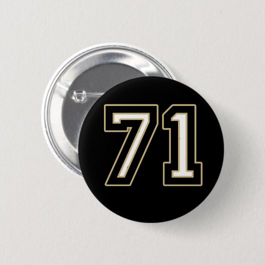 71ボタン 缶バッジ (正面&裏面)