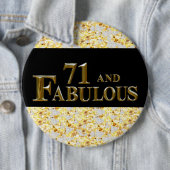 71歳の誕生日 缶バッジ (インサイチュ)