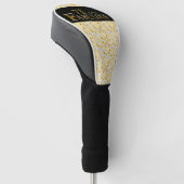 71誕生日 ゴルフヘッドカバー (アングル)