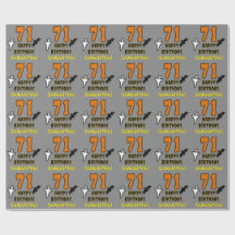 71誕生日:不気味ハロウィーンテーマ、名前をカスタムする