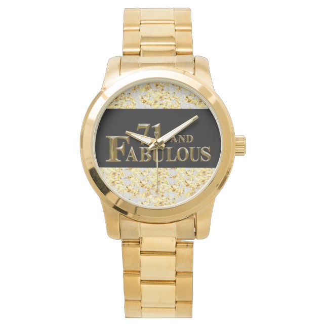 71誕生日 腕時計 (正面)