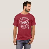 716のLIVIN (素朴な一見) Tシャツ (正面フル)