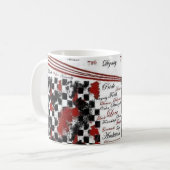 716愛 コーヒーマグカップ (正面左)