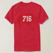 716赤 Tシャツ (デザイン正面)