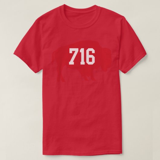 716赤 Tシャツ (デザイン正面)