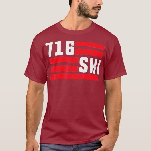 716SKI Polish Eagle Dyngus Day Polska Poland Tシャツ (正面)
