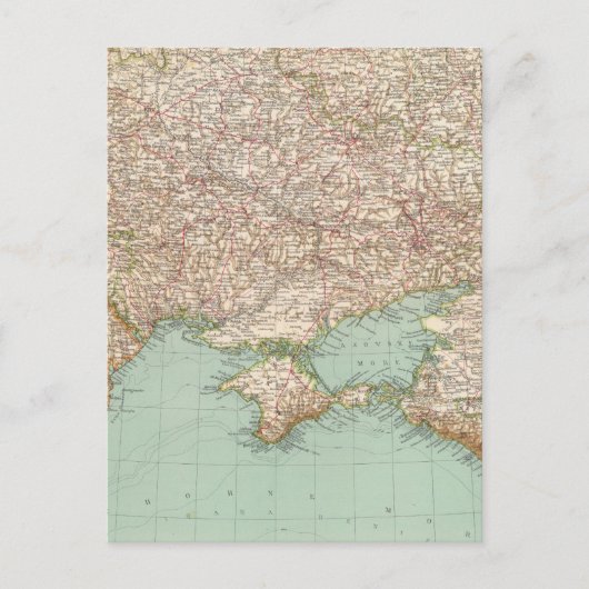 7172ウクライナ、黒海 ポストカード (正面)